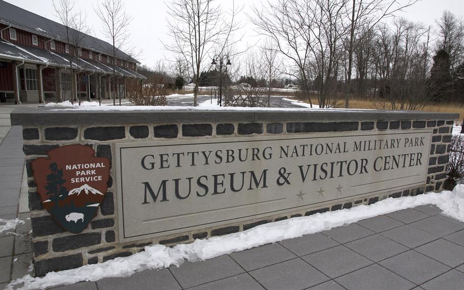 Gettysburg National Military Park, January 26, 2014.