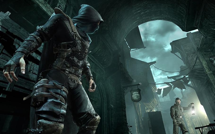 Thief's settings were generally pretty good, depicting a gloomy half-medieval city in distress. However, they weren't exactly leaps and bounds ahead of cityscapes we've seen on the Xbox 360 or PlayStation 3.