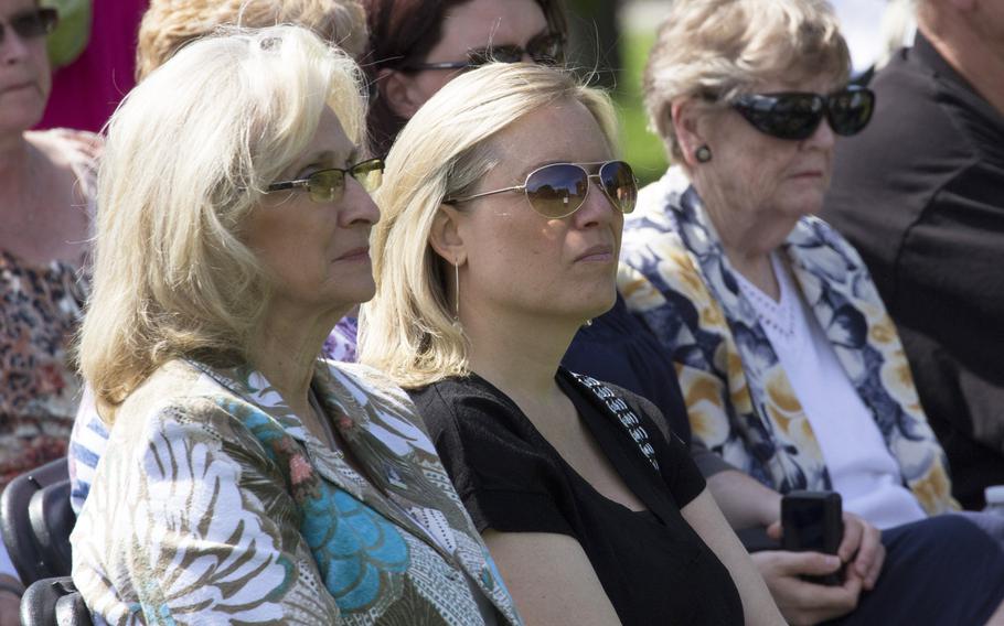 A ceremony at the Vietnam Veterans Memorial in Washington, D.C. on May 11, 2014 marks the addition of 13 names to the Wall and the change of status of eight others.