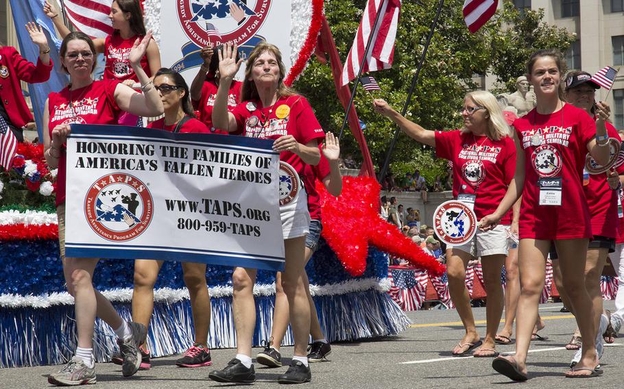 The National Memorial Day Parade in Washington, D.C., May 26, 2014.