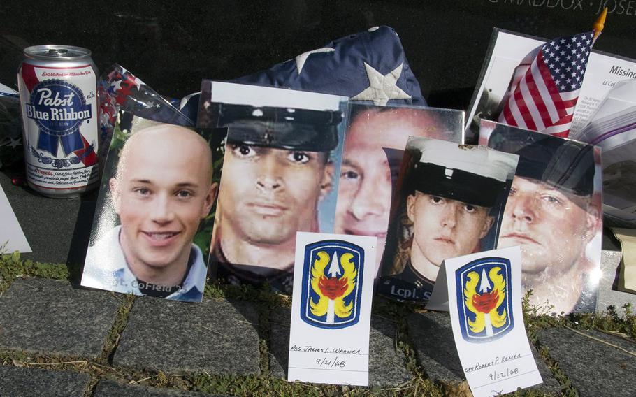 Memorial Day 2014 at the Vietnam Veterans Memorial in Washington, D.C.