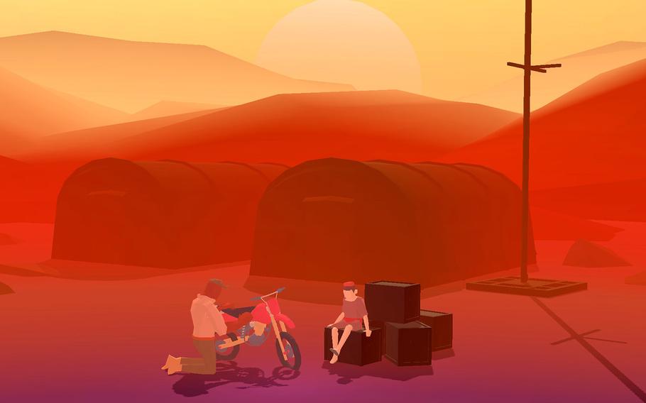 Screengrab from "The Sun Also Rises" trailer.