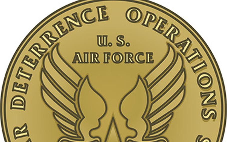 An illustration of the new Nuclear Deterrence Service Operations Medal.