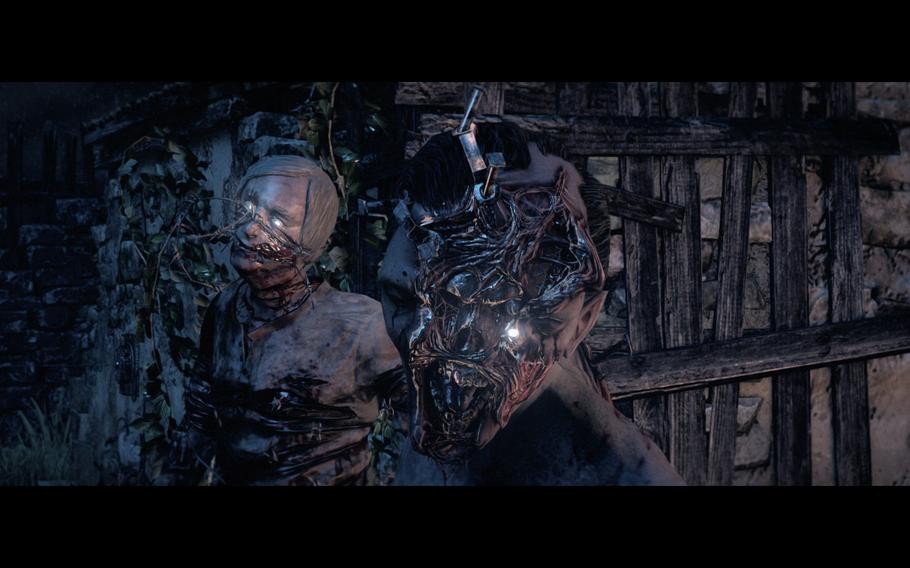 The undead creatures in "The Evil Within" are an interesting take on the tired zombie cliché. 