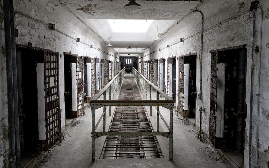 This Oct. 13, 2014, photo shows cellblock 12 at Eastern State Penitentiary in Philadelphia. The penitentiary took in its first inmate in 1829, closed in 1971 and reopened as a museum in 1994. 
