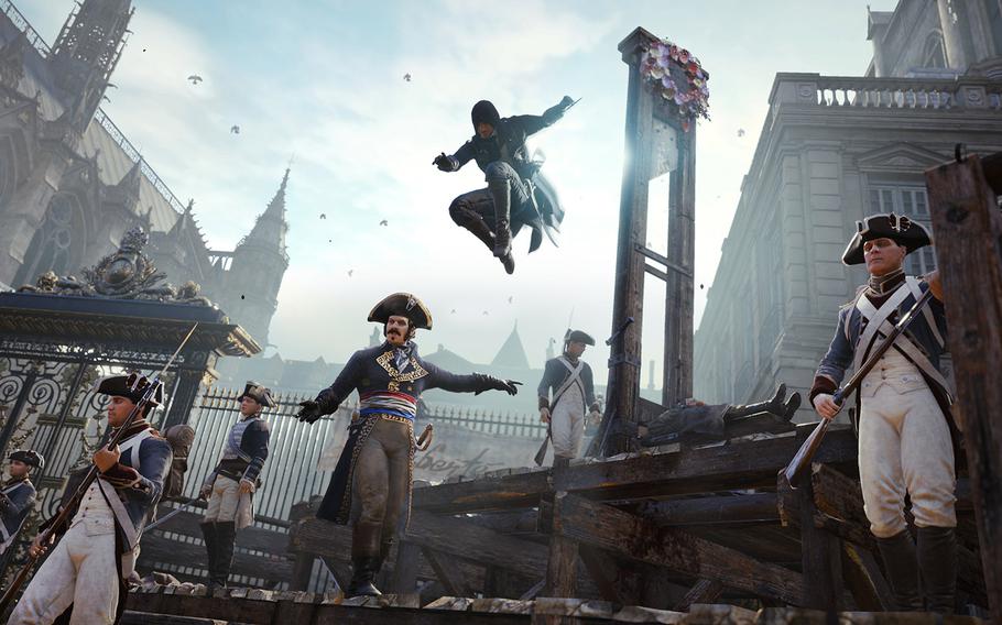 “Assassin’s Creed: Unity” offers depictions of 18th-century Paris and its inhabitants that are absolutely spectacular.