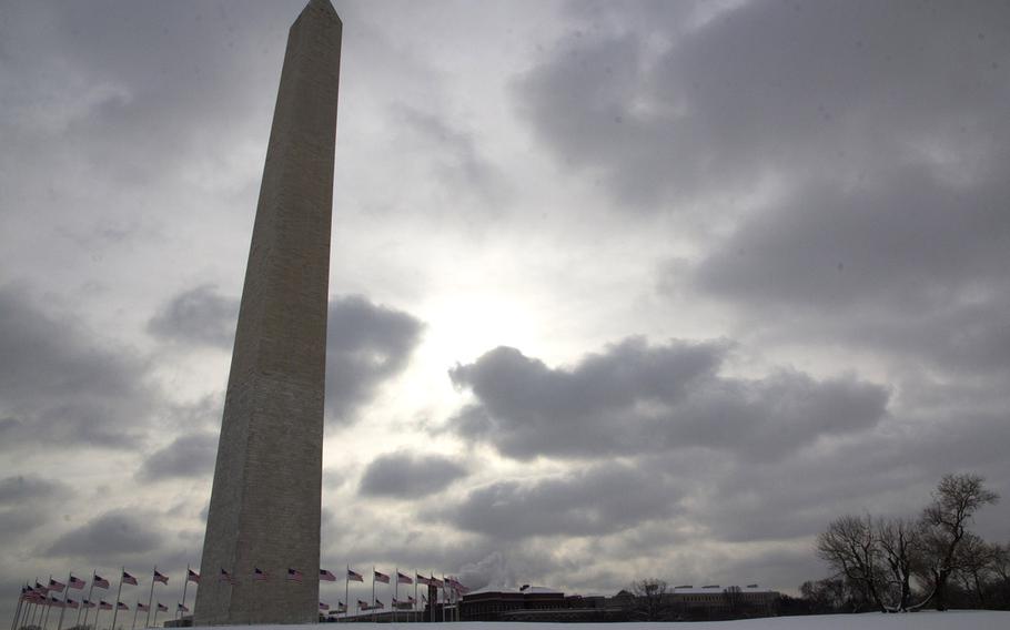 The Washington Monument. Feb. 17, 2015.