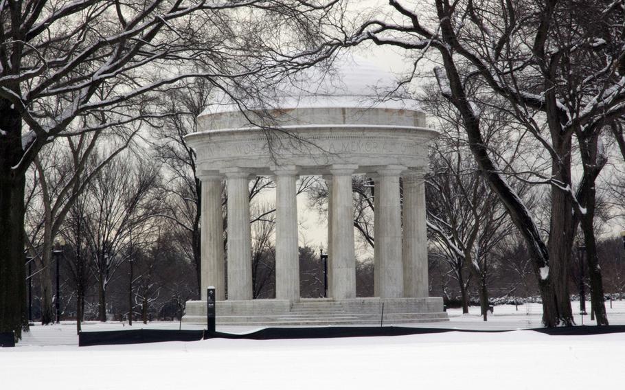 The World War I Memorial in Washington, D.C. Feb. 17, 2015.