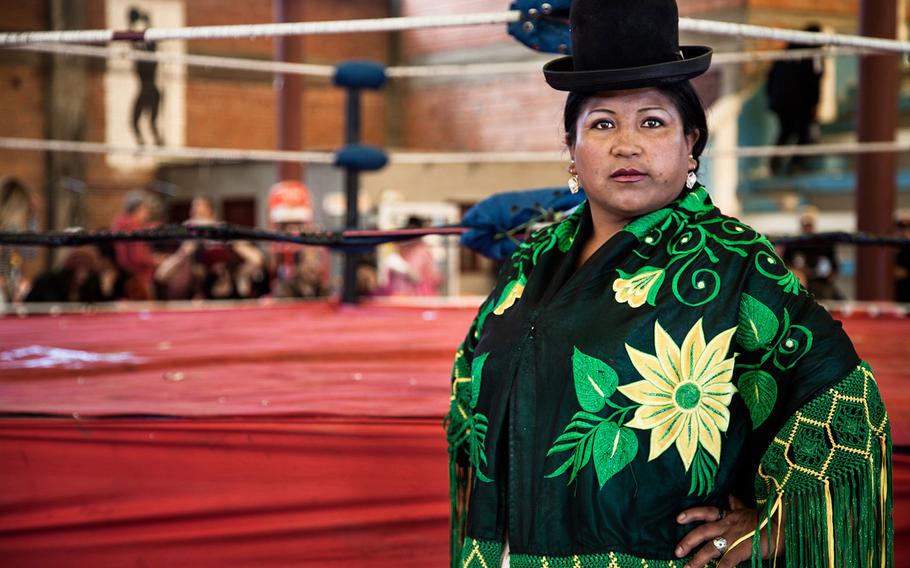 Riccardo Bononi, Sport Photographer of the Year | When I was working in the San Pedro prison in La Paz I met a woman living inside the jail and leaving only during the weekend for a fight. That made me curious to follow this woman in her world of the Bolivian female lucha libre. Bolivia is proud of being the Latin American country with the highest the number of actively working women.