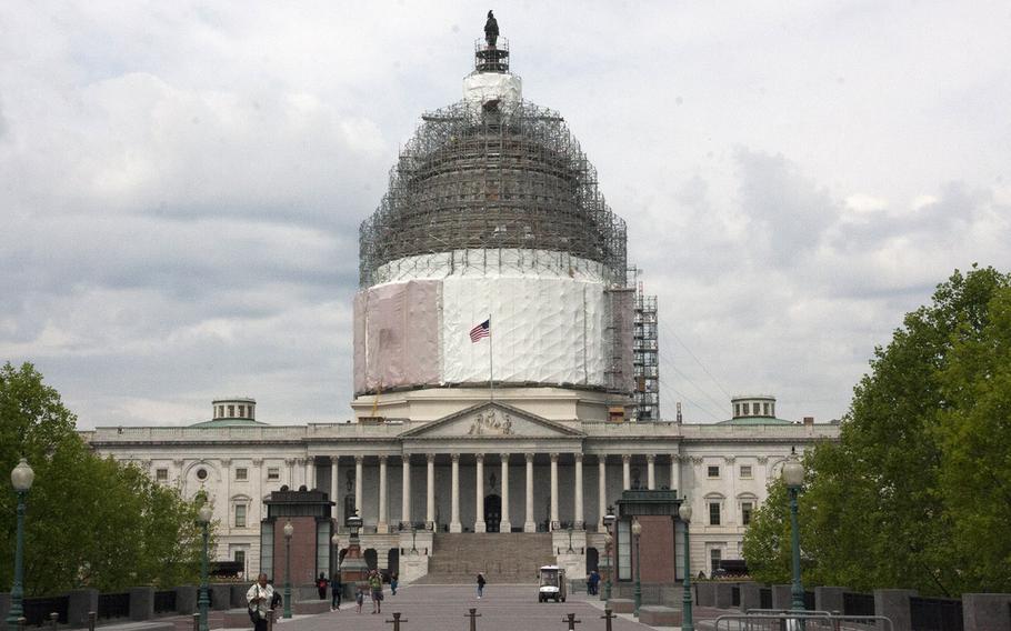 The U.S. Capitol.