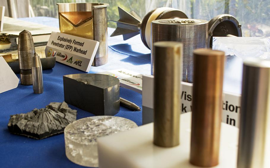 Items on display at the first ever DoD Lab Day on May 14, 2015. 