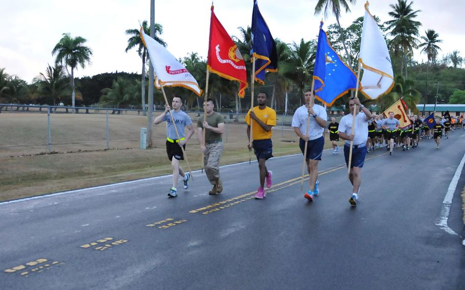 Hundreds of service members assigned to military units in Puerto Rico celebrated the Armed Forces Day, by participating in a 2.5 Mile Run around the military installation, May 15.
