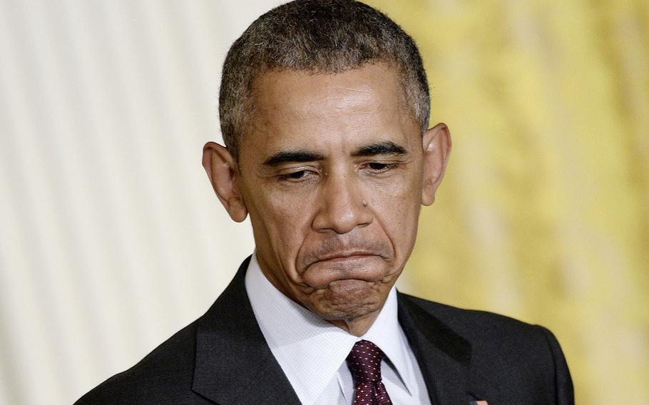 U.S. President Barack Obama in the East Room of the White House on Oct. 16, 2015 in Washington, D.C. 