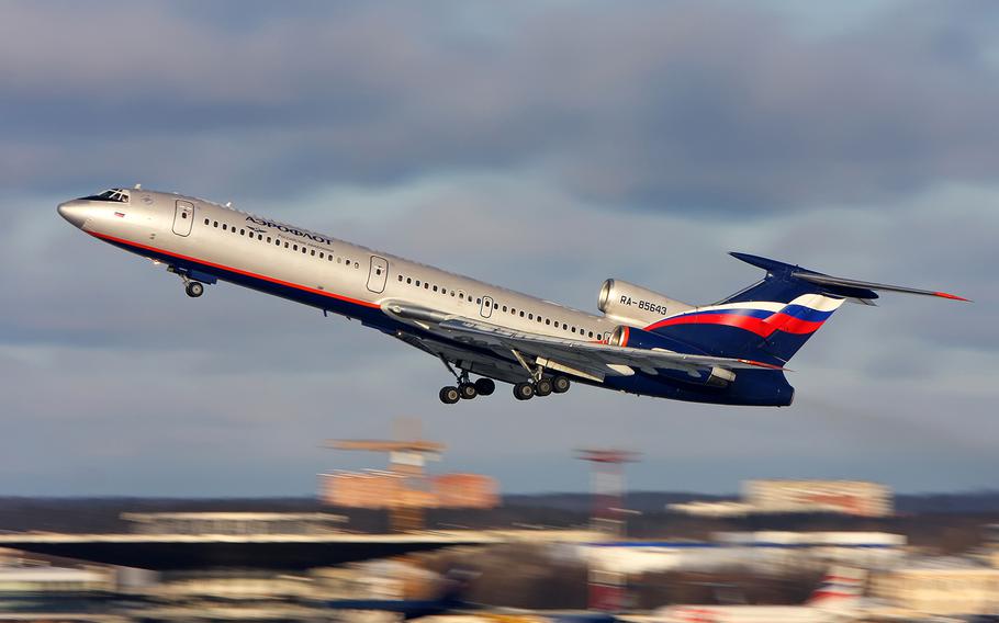 Aeroflot Tupolev Tu-154