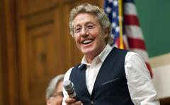 Rock legend Roger Daltry, lead singer of The Who, makes comments during a panel discussion hosted by the House Energy and Commerce Committee, on Wednesday, March 23, 2016, on Capitol Hill in Washington, D.C., where panelists addressed the merits of the 21st Century Cures Act which the House of Representatives passed in July but which is awaiting a vote in the Senate.