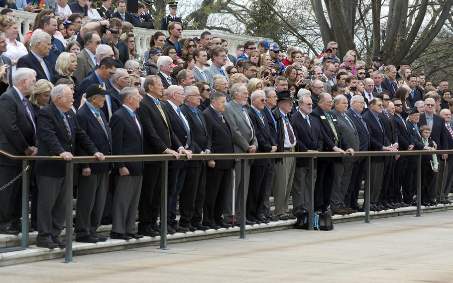 Medal of Honor Day at Arlington National Cemetery, March 25, 2016.