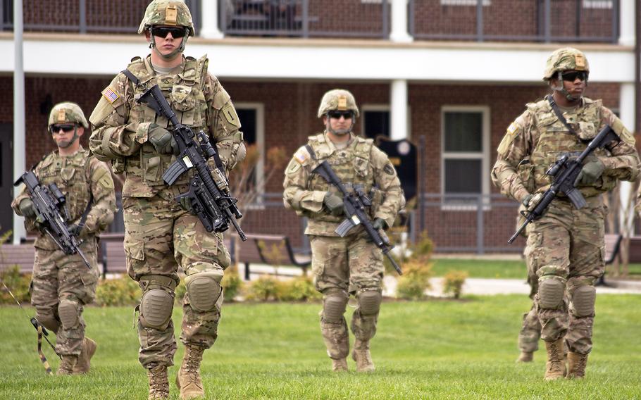 A media day Tattoo at Joint Base Myer-Henderson in Virginia on April 26, 2016.