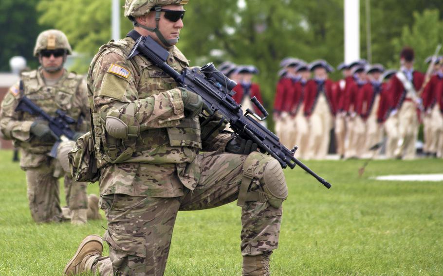 A media day Tattoo at Joint Base Myer-Henderson in Virginia on April 26, 2016.