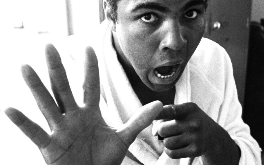 Muhammad Ali, in training at Tokyo's Tanabe Gym in 1972, makes it clear: He expects his upcoming fight with Mac Foster to go only five rounds. Foster proved to be tougher than that, lasting 15 rounds, but Ali won a unanimous decision.