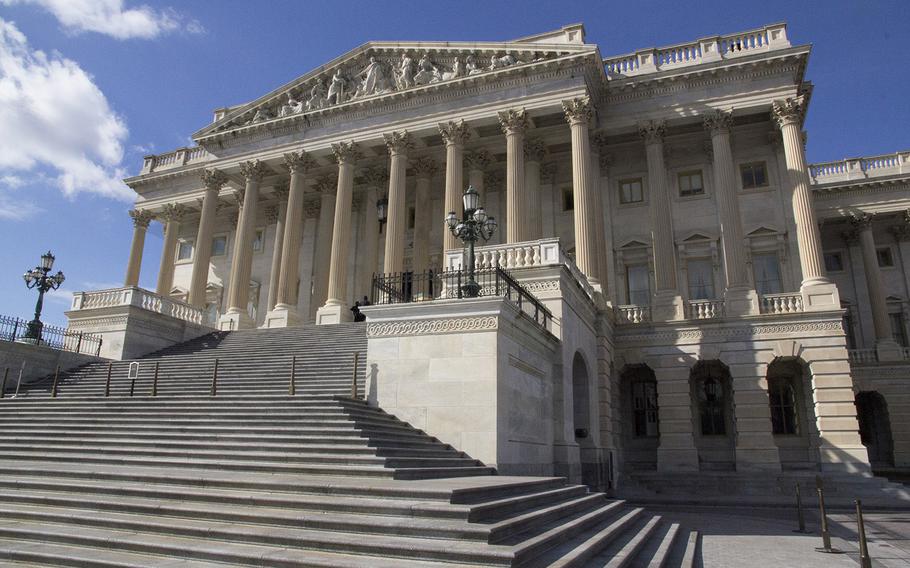 The U.S. Capitol was placed on lockdown Friday morning. 