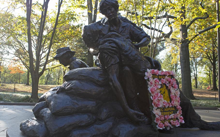 The Vietnam Women's Memorial on Nov. 11, 2016.