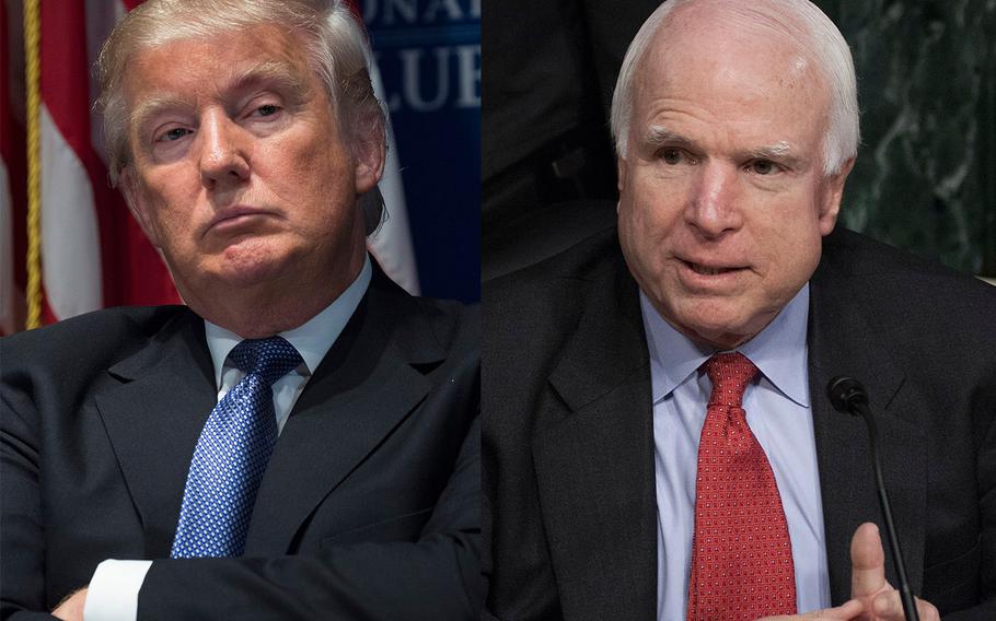 Sen. John McCain, R-Ariz., chastised Congress on Nov. 17, 2016 for considering a short-term spending measure that would put off passing an already overdue defense budget until April to give President-elect Donald Trump an opportunity to help craft the legislation.