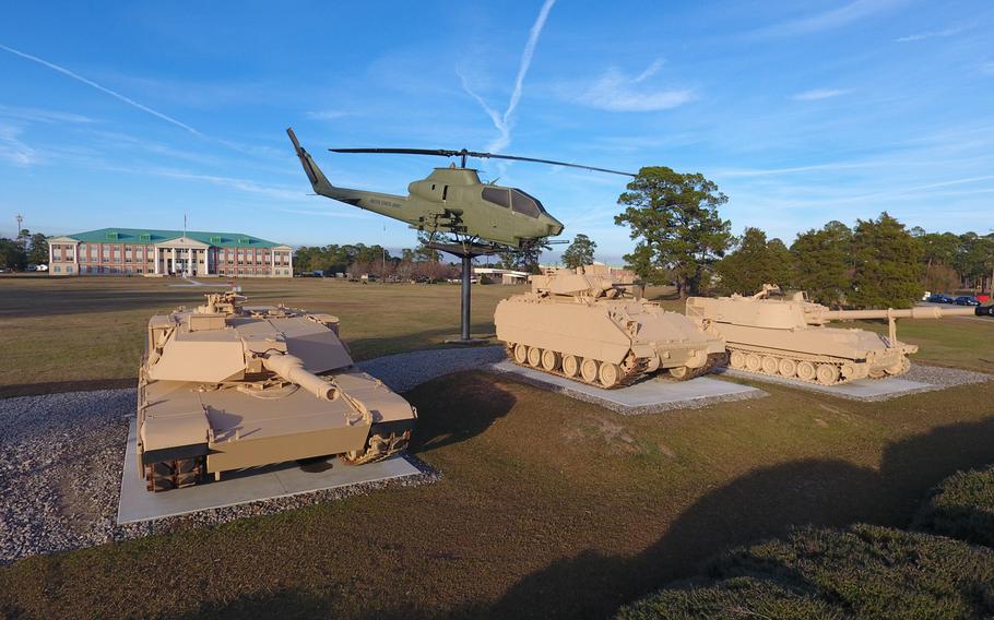 3rd Infantry Division headquarters at Fort Stewart, Georgia, January 6, 2017. 