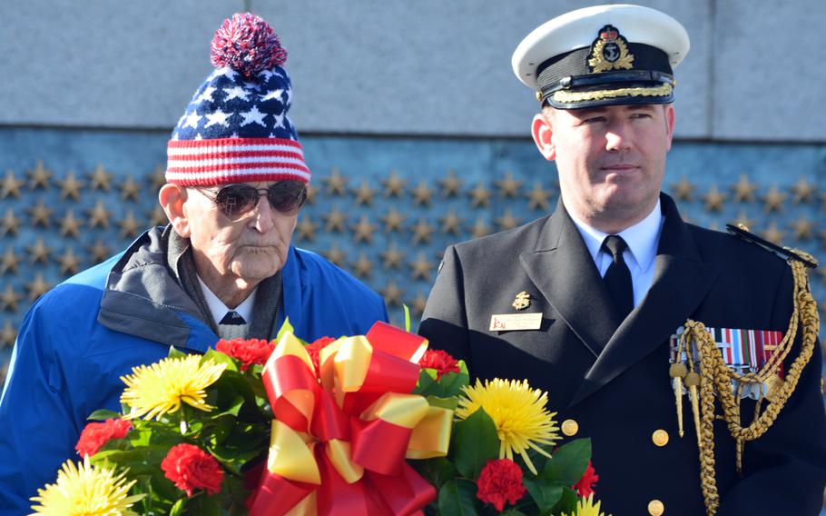 Pearl Harbor Day of Remembrance at the World War II Memorial in Washington, D.C., Dec. 7, 2017.