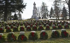 Wreaths Across America at Antietam National Cemetery in Sharpsburg, Md., December 15, 2017.