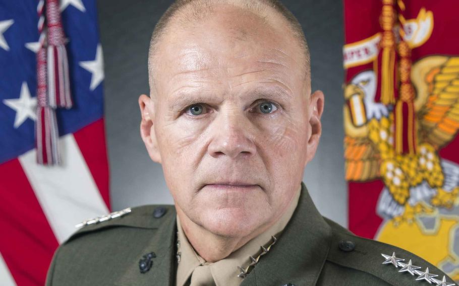 Gen. Robert Neller, commandant of the Marine Corps.

