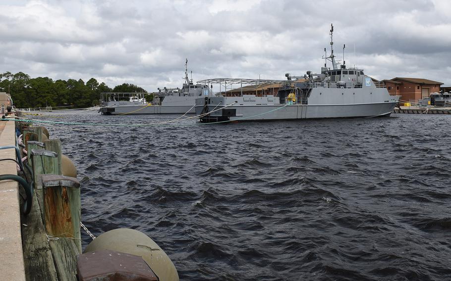 Naval Support Activity Panama City, Fla. ordered a mandatory evacuation of all personnel ahead of Hurricane Michael, Tuesday, October 9, 2018.