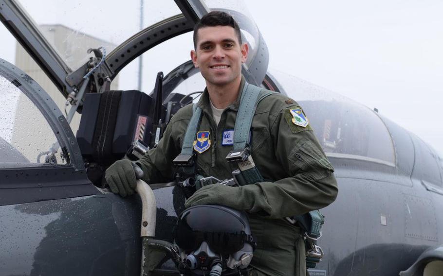 Capt. John Graziano, an instructor pilot with the 87th Flying Training Squadron, was killed in a T-38C Talon crash on Nov. 13, 2018.