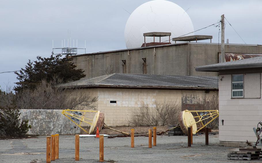 The former North Truro Air Force Station on Cape Cod, in January, 2019.