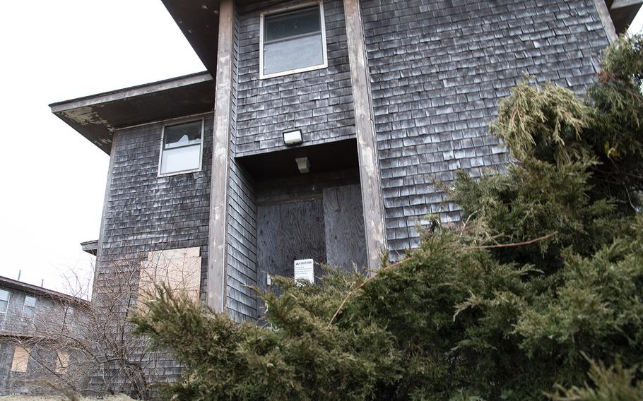 The former North Truro Air Force Station on Cape Cod, in January, 2019.