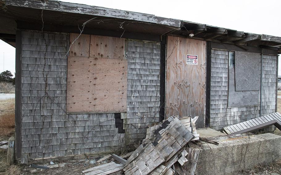 The former North Truro Air Force Station on Cape Cod, in January, 2019.