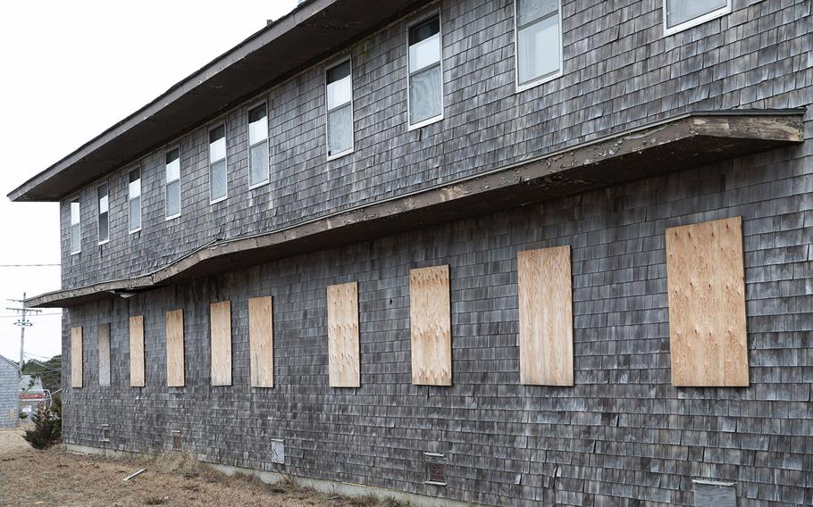 The former North Truro Air Force Station on Cape Cod, in January, 2019.