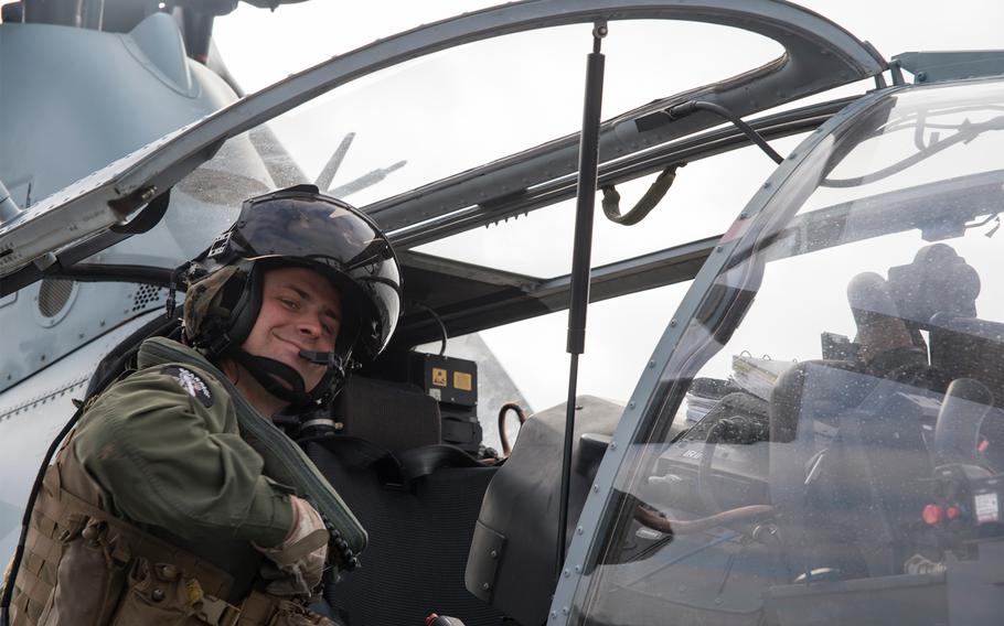 Marine Capt. Travis Brannon was one of the two pilots killed during a AH-1Z Viper helicopter crash in Yuma, Ariz. on March 30, 2019.