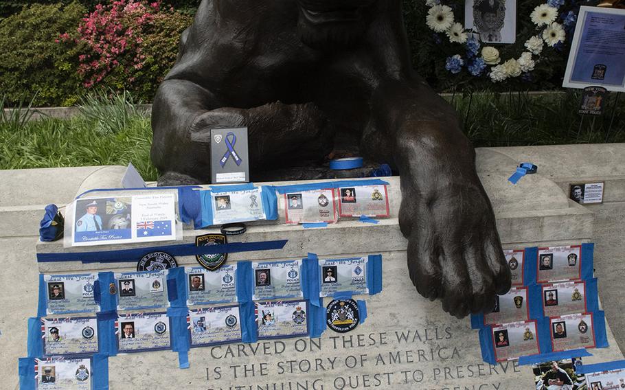 National Police Week at the National Law Enforcement Officers Memorial in Washington, D.C., May 14, 2019.