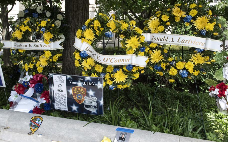 National Police Week at the National Law Enforcement Officers Memorial in Washington, D.C., May 14, 2019.