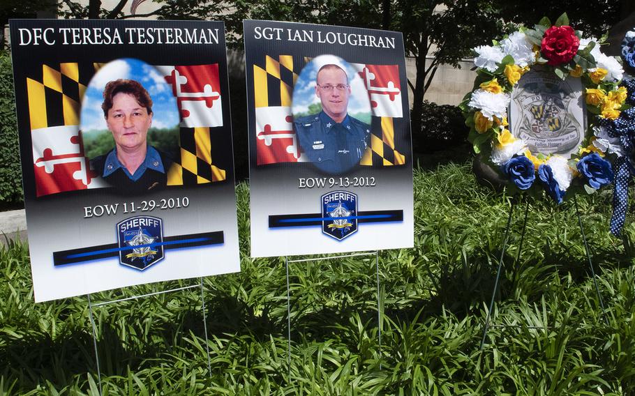 National Police Week at the National Law Enforcement Officers Memorial in Washington, D.C., May 14, 2019.