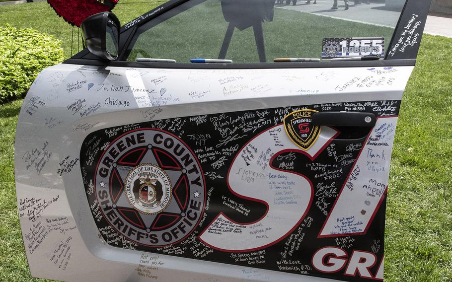 National Police Week at the National Law Enforcement Officers Memorial in Washington, D.C., May 14, 2019.