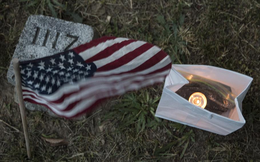 The 24th annual luminaria at Fredericksburg National Cemetery in Fredericksburg, Va., May 25, 2019.