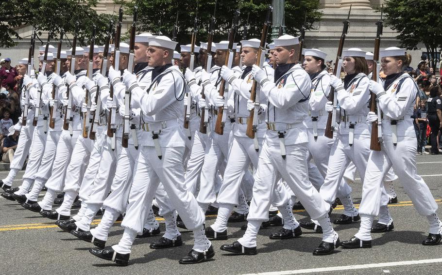 The National Memorial Day Parade in Washington, D.C., May 27, 2019.