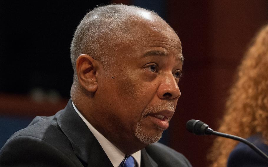 Willie Clark, deputy undersecretary for field operations with the Veterans Benefits Administration, testifies during a hearing on Capitol Hill in Washington on Thursday, June 20, 2019.

