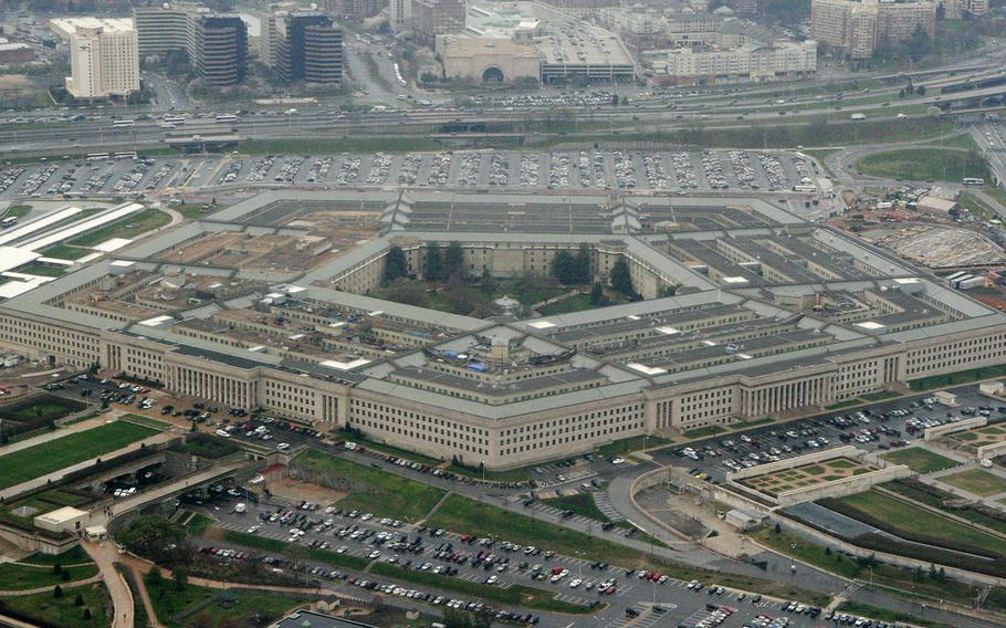 This March 27, 2008, file photo, shows the Pentagon in Washington. 