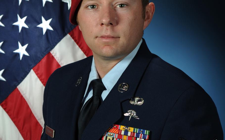 Air Force Tech. Sgt. Michael Perolio will receive the Silver Star on Thursday at Joint Base San Antonio-Lackland in Texas.