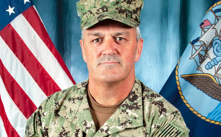 Rear Adm. Collin P. Green, commander of the Naval Special Warfare Command.