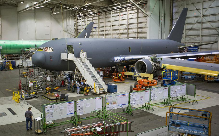 The U.S. Air Force has indefinitely barred the Boeing-built KC-46 from carrying cargo and passengers.