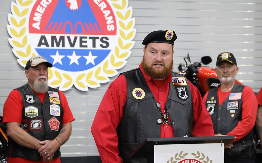 American Veterans' National Executive Director Joe Chenelly discusses the veterans organization's "Rolling to Remember" event for Memorial Day weekend in 2020. The three-day event will include a motorcycle ride through the nation's capital, taking the place of the Rolling Thunder event, which ended in 2019.