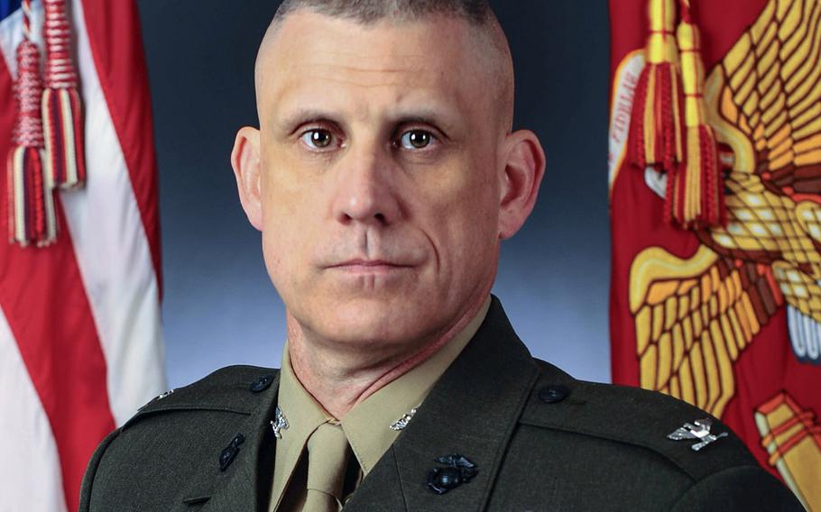 Col. Lawrence F. Miller, former commanding officer of the Marine Corps Wounded Warrior Regiment. 